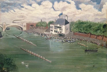 Course de bateaux Oxford et Cambridge, 1871